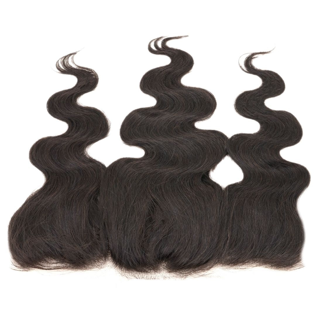 Raw Baddie Collection• Brazilian Body Wave Frontal 13x4 Transparent Lace